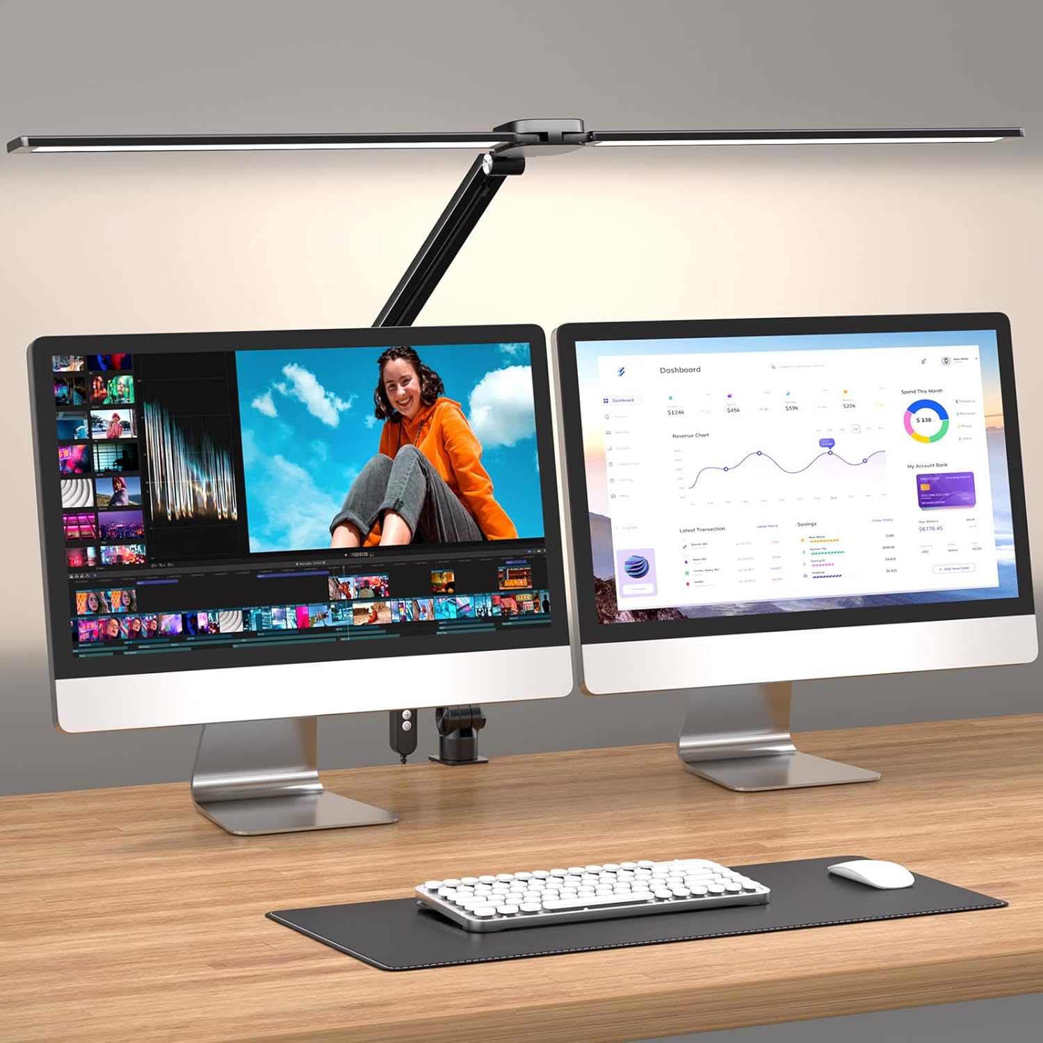 OIYN RGBICWW Smart Table Lamp — Touch Control & Music Sync - Feature Showcase 10